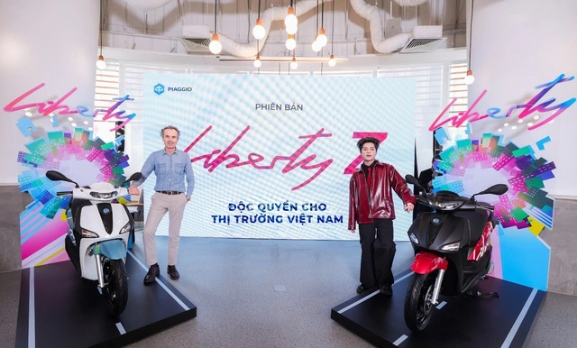 Piaggio ra mắt Liberty 2025 và phiên bản Liberty Z độc quyền cho Việt Nam